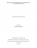 RESUMEN EJECUTIVO SOBRE SISTEMAS DE INFORMACIÓN EN INSTITUCIONES EDUCATIVAS