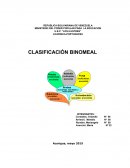 Clasificación Binomial