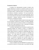 No presencia y Ausencia