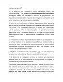 ¿Qué son las hipótesis?