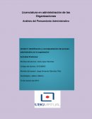 Análisis del Pensamiento Administrativo