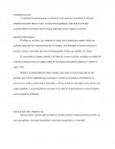 Proyecto de exportacion Producto	S	w	O	T