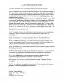 Principios generales sobre la enseñanza pública de las escuelas primarias