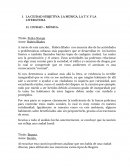 LA CIUDAD SUBJETIVA: LA MÚSICA, LA T.V. Y LA LITERATURA
