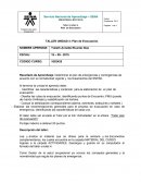 Taller Unidad 4 Plan De Emergencia