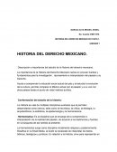 HISTORIA DEL DERECHO MEXIANO 9911/2016-1.