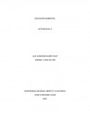 Actividad de educación ambiental