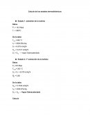 Cálculo de los estados termodinámicos