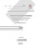 ENSAYO DE HABILIDADES