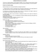 ORIGEN HISTÓRICO DE LA FILOSOFÍA