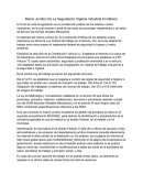 Marco Jurídico De La Seguridad E Higiene Industrial En México