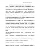 ENSAYO EL PENSAMIENTO SOCIAL DURANTE EL RENACIMIENTO