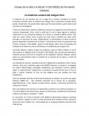 Ensayo de la obra LA SALUD Y LOS DIOSES de Fernando Cabieses