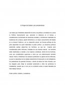 El Origen del Estado y las características