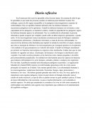 Diario reflexivo