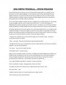 UNA PESADILLA HECHA REALIDAD