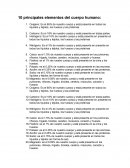 Química y los elementos
