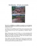 Vía Malacatos - El Tambo, sin solución