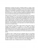 Ensayo: La alegría del evangelio