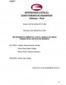 MEJORAMIENTO AMBIENTAL CON EL MANEJO DE AREAS VERDES EN EL DISTRITO DE MONSEFÚ