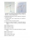 Observación en dirección del impacto o estallidos respecto al objetivo