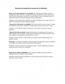 Partes de la película en busca de la felicidad