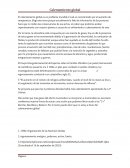 El calentamiento global un problema mundial