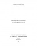 ANTEPROYECTO EMPRESARIAL