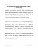 La importancia del Derecho Constitucional en el México Contemporáneo