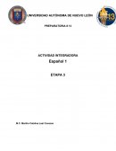 Actividad Integradora español .Desarrollo sustentable
