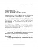 Escrito para compensaciones