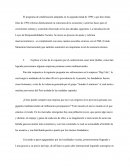 El programa de estabilización adoptado en la segunda mitad de 1990 y que duro hasta fines de 1992