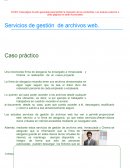 Servicios de gestión de archivos web