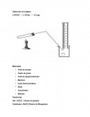 Obtención de oxígeno. Química