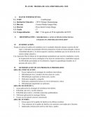 Plan de mejora de una institucion educativa