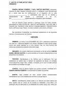 MODELO DE DISOLUCIÓN DEL VINCULO MATRIMONIAL A TRAVÉS DEL DIVORCIO POR MUTUO CONSENTIMIENTO