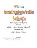 Paradigmas Sociológicos.
