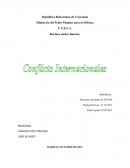 Naturaleza del conflicto internacional