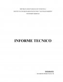Informe de vias de comunicacion