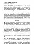 Derecho Penal. Caso de violencia familiar.