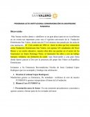 PROGRAMA ACTO INSTITUCIONAL CONMEMORACIÓN XX ANIVERSARIO FUNDOSVA