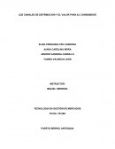 LOS CANALES DE DISTRIBUCION Y EL VALOR PARA EL CONSUMIDOR