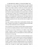 LA TERCERIZACIÓN LABORAL, UNA FIGURA DE DOBLE CARA