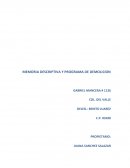 MEMORIA DESCRIPTIVA DEL PROYECTO DE DEMOLICION