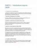 PARTE 1.- Volviéndonos mejores rápido