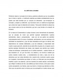 EL ARTE DE LA DANZA. herramienta de expresión