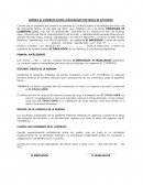 Adenda al contrato sujeto a modalidad por inicio de actividad