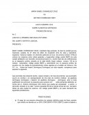 JUICIO SUMARIO CIVIL SOBRE ALIMENTOS DEFINIDOS