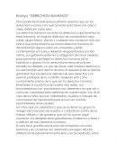 Ensayo acerca de derechos humanos