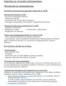 Argentina en el mundo contemporáneo.